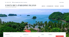 Desktop Screenshot of costaricaparadiseisland.com